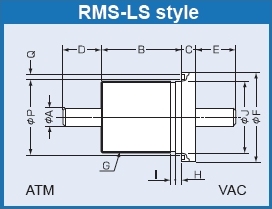 solid shaft Rotary Vacuum Feedthrough