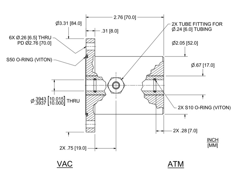 Ferrotec HFL-010-WN Ferrofluidic 133578