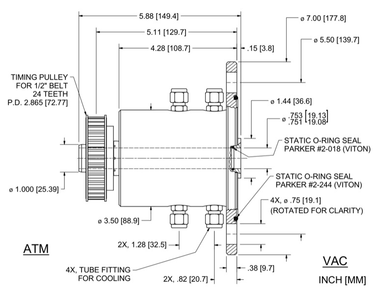 Ferrotec HS-750-CFFBWPS 107426